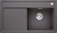 K&uuml;chensp&uuml;le BLANCO "ZENAR 45 S-F", braun (felsgrau), B:84,75cm H:19cm T:49,75cm,