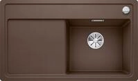 K&uuml;chensp&uuml;le BLANCO "ZENAR 45 S-F", braun (cafe), B:84,75cm H:19cm T:49,75cm,