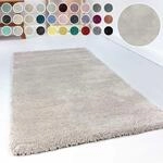Hochflor-Teppich ESPRIT "Relaxx ESP-4150" Gr. 1, grau (hellgrau, creme), B:70cm
