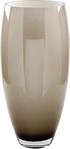 Tischvase GILDE "Vase Africa", braun, grau, B:18cm H:40cm T:18cm, Glas, Vasen,