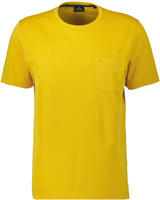 T-Shirt RAGMAN, Herren, Gr. 3XL, gelb, Jersey, 61% Baumwolle, 39% Polyester,...