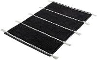 Badematte KLEINE WOLKE "Travis, Badvorleger, Badezimmer Teppich", schwarz, H:14mm,