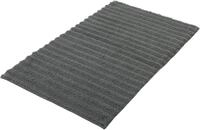 Badematte KLEINE WOLKE "Yara, Badvorleger, Badezimmer Teppich", grau (schiefer),