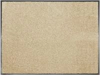 Fu&szlig;matte "CLEAN, Made in Belgium", beige (creme), B:120cm H:8,5mm L:180cm, Polyamid,