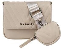 Umh&auml;ngetasche BUGATTI "SIRA", Damen, Gr. B/H/T: 19cm x 14cm x 5cm onesize, beige,