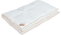 Daunenbettdecke RIBECO "Ella, Bettdecke GRATIS dazu 1x Handtuch", wei&szlig;, B:155cm