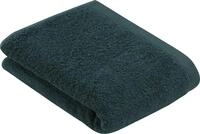 Badetuch VOSSEN "High Line", blau (poseidon), B:67cm L:140cm, Walkfrottee,