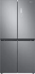 SAMSUNG Multi Door "RF48A400E", Energieeffizienz: E, silber (silberfarben), B:83,3cm