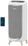 Luftreiniger ROWENTA "PU6180 Intense Pure Air Home Connect", grau (wei&szlig;, grau),