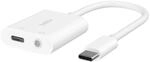 BELKIN Audio-Adapter "RockStar 3,5mm-Klinken-Audio- und USB-C-Ladeadapter",...