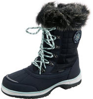 Winterboots LICO "Winterboot Lillesand", M&auml;dchen, Gr. 28, blau, Synthetik, Schuhe