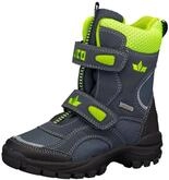 Winterstiefel LICO "Winterboot Samuel V", Jungen, Gr. 25, blau, Synthetik, Schuhe