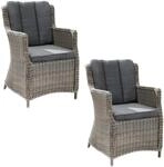 Gartensessel DESTINY "LUNA", grau (vintage grau), B:60cm H:87cm T:71cm, Obermaterial: