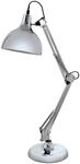 EGLO Tischleuchte "BORGILLIO", grau (chrom), 1, &Oslash; 19cm H: 80cm, 1 Stk., Leuchten,