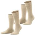 Socken ESPRIT "Basic Easy", Herren, Gr. 39-42, beige (cream), Baumwollmischung,
