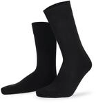 Socken KUNERT "RICHARD", Herren, Gr. 39-42, schwarz, Baumwollmischung, normal, Socken
