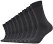 Socken CAMANO "comfort", Herren, Gr. 43-46, grau (anthrazit, melange),