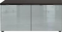 Schuhschrank GERMANIA "/ Schuhbank Oakland", grau (graphit, silbergrau), B:97cm