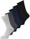 Kurzsocken JACK & JONES "Socken JACBASIC BAMBOO SOCK 5P 5er Pack", Herren, Gr. 40-46,