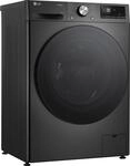 LG Waschmaschine "F2V7SLIM9(B)", Energieeffizienz: A, schwarz, B:60cm H:85cm