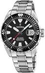 Taucheruhr FESTINA "The Originals/Diver", silber (silberfarben, schwarz),