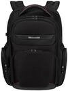 Laptoprucksack SAMSONITE "PRO-DLX 6", Gr. B/H/T: 30cm x 43cm x 15cm, schwarz,...