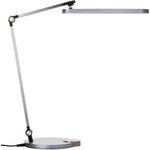 BRILLIANT LED Schreibtischlampe "Officehero", grau, H: 40cm, 1 Stk., Leuchten,
