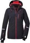 Skijacke KILLTEC "KSW 81 WMN SKI JCKT", Damen, Gr. 38, schwarz, Obermaterial:...