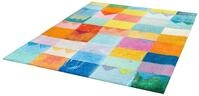 Teppich "Sonnenstadt" Gr. 2, bunt, B:110cm H:9mm L:175cm, Kunstfaser, WASH+DRY BY