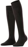 Kniestr&uuml;mpfe FALKE "Sensitive Berlin", Kinder, Gr. 35-38, schwarz (schwarz (3000)),