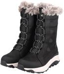 Winterboots RIEKER, Damen, Gr. 37, Schurwolle, schwarz, Leder, Textil, Schuhe