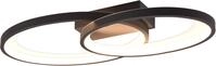 REALITY LEUCHTEN LED Deckenleuchte "MALAGA, LED Deckenlampe warmwei&szlig; 25W 2900 Lumen