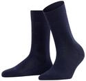 Socken FALKE "Sensitive London", Damen, Gr. 35-38, blau (6370, schwarz navy),
