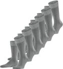 Socken FALKE "Happy 6-Pack", Herren, Gr. 39-42, grau (light graumeliert (3390)),