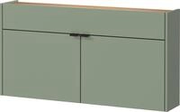 Schuhschrank GERMANIA "Ameca", gr&uuml;n (taupegr&uuml;n, navarra, eiche, nachbildung),
