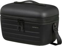 Beautycase SAMSONITE "STACKD Beauty Case, black, 25 cm", Gr. B/H/T: 35cm x 25cm x