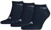 Sneakersocken HEAD "Socken 3er Pack", Damen, Gr. 35-38, blau, Obermaterial: 73%