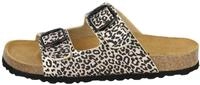 Pantolette LICO "Pantolette Bioline Leo", Damen, Gr. 37, rosa, Synthetik, Schuhe