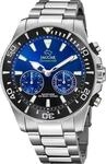 Chronograph JAGUAR "Jaguar Connected", silber (silberfarben, blau, schwarz),