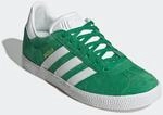 Sneaker ADIDAS ORIGINALS "GAZELLE", Damen, Gr. 38,5, gr&uuml;n (gr&uuml;n, cloud wei&szlig;, gold