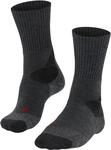 Socken FALKE "TK-X Expedition", Damen, Gr. 35-36, grau (asphalt meliert (3180)),