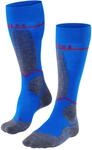 Kniestr&uuml;mpfe FALKE "SK4 Advanced Compression Light", Herren, Gr. 39-41, blau