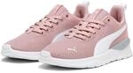 Sneaker PUMA "ANZARUN LITE JR", Jungen, Gr. 37,5, wei&szlig; (peach smoothie, puma wei&szlig;),