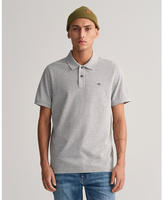 Poloshirt GANT "Poloshirt Regular Shield Pique Polo 1er Pack", Herren, Gr. M, grau,