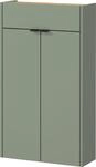 Schuhschrank GERMANIA "Ameca", gr&uuml;n (taupegr&uuml;n, navarra, eiche, nachbildung),
