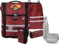 Schulranzen MCNEILL "Perfecto, Zack", Kinder, Gr. B/H/T: 30cm x 38,5cm x 22cm, rot