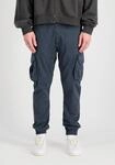 Cargohose ALPHA INDUSTRIES "Cotton Twill Jogger", Herren, Gr. S, Normalgr&ouml;&szlig;en, blau