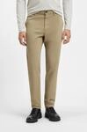 Chinohose BOSS ORANGE "Tapered-fit", Herren, Gr. 30, L&auml;nge 32, braun (239_light,