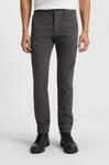 Chinohose BOSS ORANGE "Slim-fit", Herren, Gr. 30, L&auml;nge 32, grau (020_grau),...