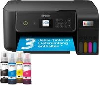 EPSON Multifunktionsdrucker "EcoTank ET-2870", schwarz, B:37,5cm H:17,9cm T:34,7cm,